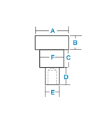 Flat Head Semi-Tub Shoulder Rivet