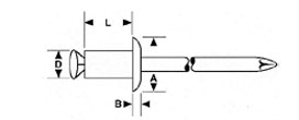 dome peel rivets