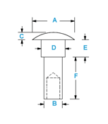 Tubular Shoulder Rivet