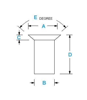 solid-cntrsunk-rivet